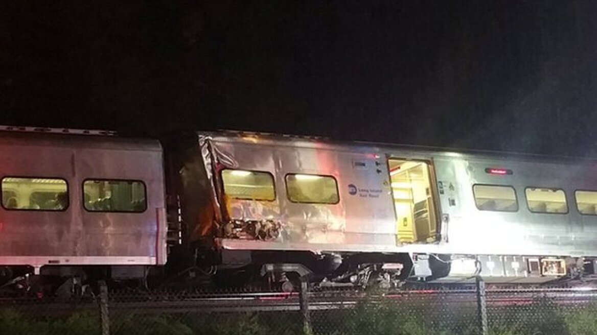Εκτροχιασμός τρένου στο Λονγκ Άιλαντ με 29 τραυματίες